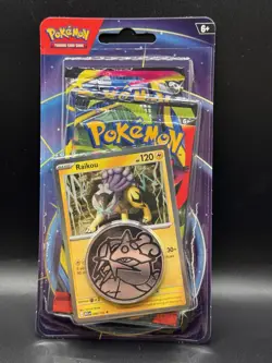 NEW Pokemon Mega Evolution & Phantasmal Flames 2-Pack Blister Sealed - Raikou - Image 1