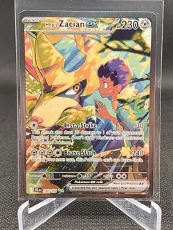 Pokemon TCG - Hop's Zacian EX 186/159 Journey Together Special Illustration Rare - Image 1