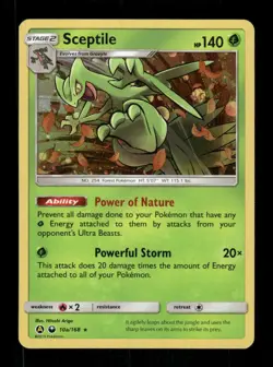 Pokemon Alternate Art Promos #010a/168 Sceptile Promo - Image 1