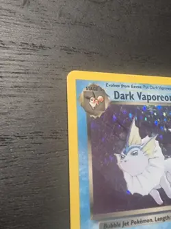 Pokemon TCG Dark Vaporeon Legendary Collection 9/110 Holo Holo Rare - Image 5