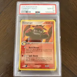 2005 Pokemon Ex Camerupt Holo Deoxys PSA 10 (New Cert) - Image 1