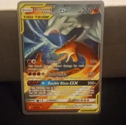 Pokemon Reshiram & Charizard GX TAG TEAM Ultra Rare World Championship 20/214 2… - Image 1