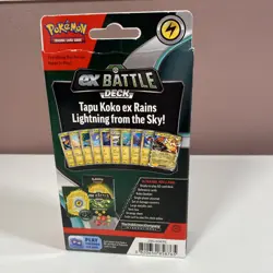 Pokemon TCG EX Battle Deck Tapu Koko EX - Image 2