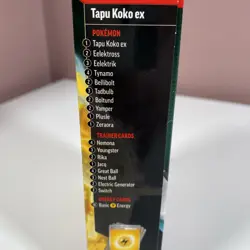Pokemon TCG EX Battle Deck Tapu Koko EX - Image 4