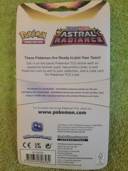 Pokemon TCG Sword & Shield Astral Radiance Blister Booster Pack New - Image 2