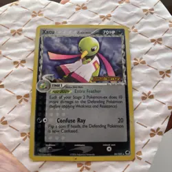 Pokemon TCG Xatu 25/101 Reverse Holo Rare EX Dragon Frontiers LP - Image 1