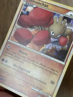 Pokemon TCG Hitmonchan HGSS24 Heartgold Soulsilver Promo Cracked Ice LP - Image 5