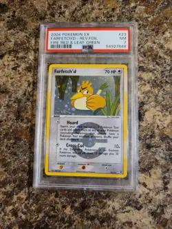 PSA 7 MINT Farfetch'd ex FireRed LeafGreen Reverse Holo Pokemon 23/112 POP 2 - Image 1
