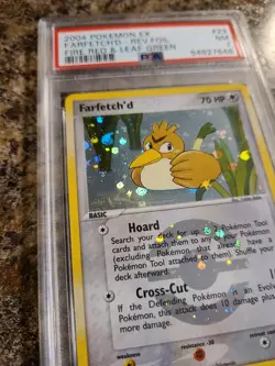 PSA 7 MINT Farfetch'd ex FireRed LeafGreen Reverse Holo Pokemon 23/112 POP 2 - Image 3