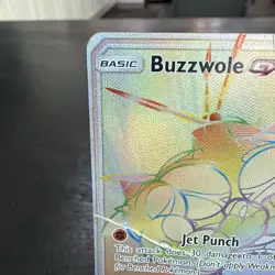 Pokemon - Buzzwole GX 115/111 Rare Full Art Holo Ultra Beast 190 HP (2017) - Image 2
