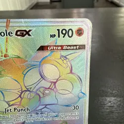 Pokemon - Buzzwole GX 115/111 Rare Full Art Holo Ultra Beast 190 HP (2017) - Image 3