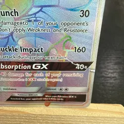 Pokemon - Buzzwole GX 115/111 Rare Full Art Holo Ultra Beast 190 HP (2017) - Image 4