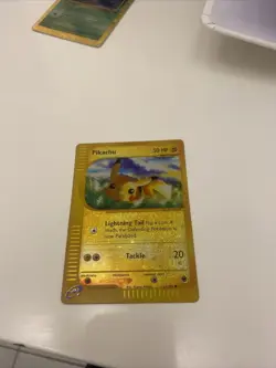 Pokemon Pikachu 124/165 Expedition Base Set Reverse Holo - Image 3
