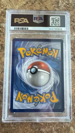 Pokemon MISTY'S PSYDUCK Illustration Rare Destined Rivals #193 ~ PSA 8 - Image 2