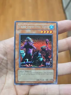 Yugioh Tribe-Infecting Virus DR1-EN131 Rare Unl Ed LP - Image 1