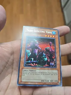 Yugioh Tribe-Infecting Virus DR1-EN131 Rare Unl Ed LP - Image 2