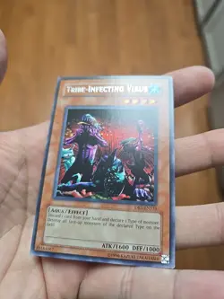 Yugioh Tribe-Infecting Virus DR1-EN131 Rare Unl Ed LP - Image 3