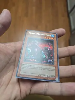 Yugioh Tribe-Infecting Virus DR1-EN131 Rare Unl Ed LP - Image 4