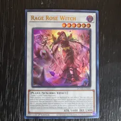 Yu-Gi-Oh Rage Rose Witch DOOD-EN040 Ultra Rare 1st Edition Doom of Dimensions - Image 1