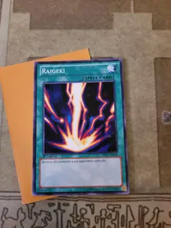 YUGIOH RAIGEKI BP01-EN032 STARFOIL 1ST ED NM - Image 2