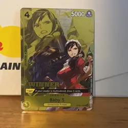 One Piece TCG Baby 5 OP12-112 Winner Pack 2026 Vol.1 Promo – English - Image 1