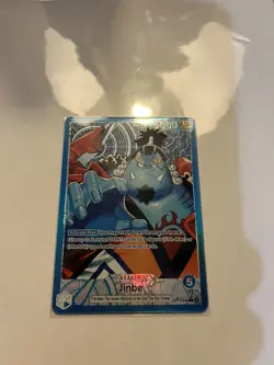 Jinbe (Alt Art) OP14-040 Leader One Piece The Azure Sea’s Seven Near Mint - Image 1
