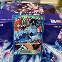 Jinbe (Alt Art) OP14-040 Leader One Piece The Azure Sea’s Seven Near Mint - Image 2
