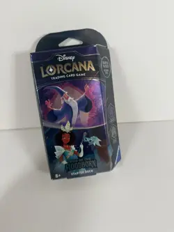 Disney Lorcana: Rise of the Floodborn Amethyst & Steel Starter Deck - Image 1
