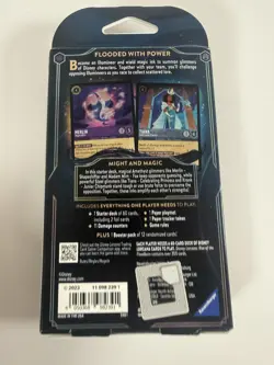 Disney Lorcana: Rise of the Floodborn Amethyst & Steel Starter Deck - Image 5
