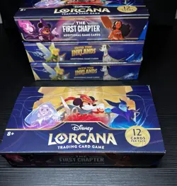 Disney Lorcana Booster Box Lot 2x First Chapter + 2x Into the Inklands – Sealed 4050368981905 - Image 2