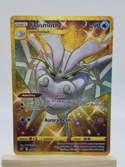 Pokemon Frosmoth 204/192 Secret Rare Full Art Holo Rebel Clash TCG Card - Image 1