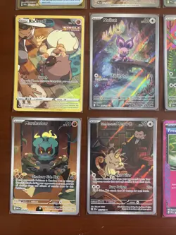 Pokemon TCG Lot of 9 Full Art Cards Mint- NM Condition No Duplicates - Image 4