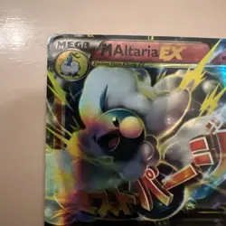 Mega M Altaria EX 69/124 Fates Collide Holo Pokemon Card Filler/Copy/Replica - Image 2
