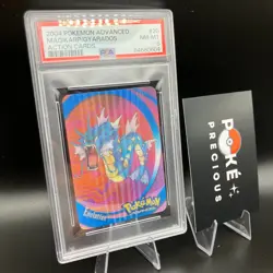 PSA 8 GYARADOS/MAGIKARP Lenticular 2004 Pokemon Advanced #20 Action Cards evolve - Image 4