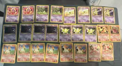 Lot Of 59 Vintage Gym Challenge Pokemon Cards Common Uncommon LP/MP/HP/DMG WOTC - Image 1