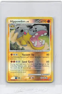 Hippowdon 29/130 - Rare - Reverse Holo - Diamond and Pearl - POKEMON CARD - LP - Image 1