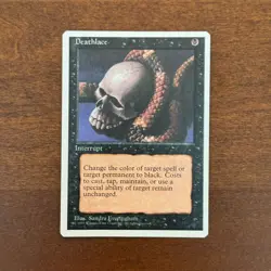 Deathlace NM 4th Edition 1995 Magic the Gathering Card MTG TCG - Image 1