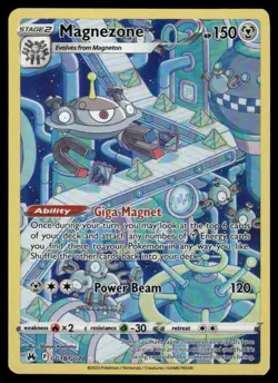 Pokemon Cards Magnezone GG18/GG70 Crown Zenith Galarian Gallery Holo NM - Image 1
