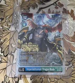 Digimon Card Game Imperialdramon: Dragon Mode 2024 Regionals Champion BT16-028 - Image 1