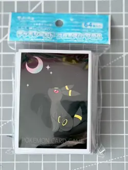 64 Ct Moonlight & Umbreon Pokemon Center Japan Pokemon Card Sleeves Sealed - Image 1