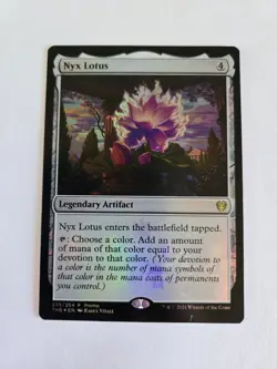 Nyx Lotus - Foil - Big Box Store Promo - Unique & Misc Promos #235/254 MTG Magic - Image 1