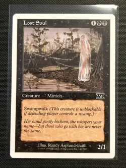Lost Soul Classic MTG Core Set 6th Edition Regular - Image 1