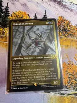 Ratonhnahake:ton Mtg Foil Etched Assassin Creed - Image 2