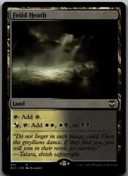 Fetid Heath R Commander: Streets of New Capenna 401 LP - Image 1