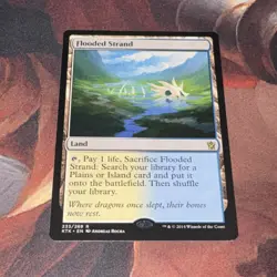 Flooded Strand X1 Mtg Khans Of Tarkir Nm - Image 1
