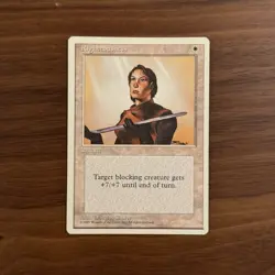 Righteousness NM/VLP Fourth Edition Magic the Gathering MTG TCG - Image 1