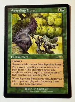MTG Saproling Burst - Nemesis NM/LP - Image 1