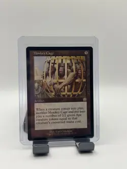 MTG, Monkey Cage LP 307 Mercadian Masques Regular - Image 1