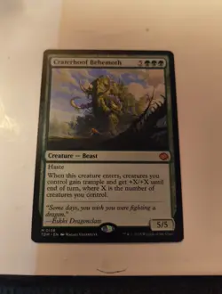 Craterhoof Behemoth - Tarkir: Dragonstorm (TDM) - Image 3