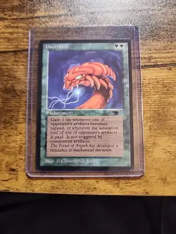 MTG Magic the Gathering - Antiquities - Powerleech - Image 1